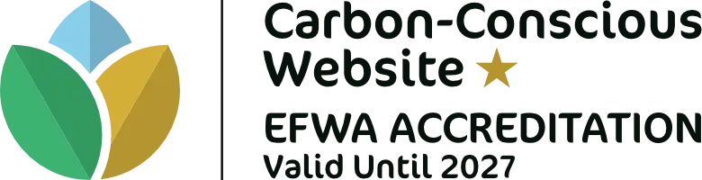 Carbon Conscious Website - EFWA Accreditation 2027