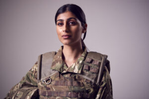 Female soldier