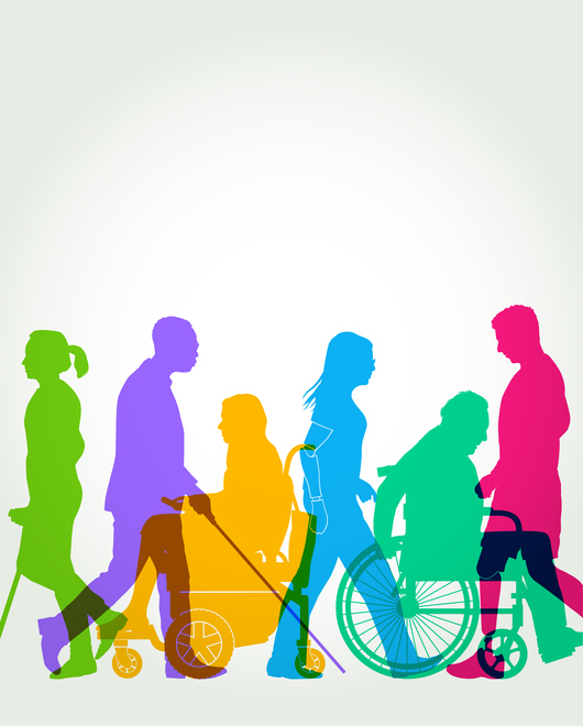 Group of People with Disabilities