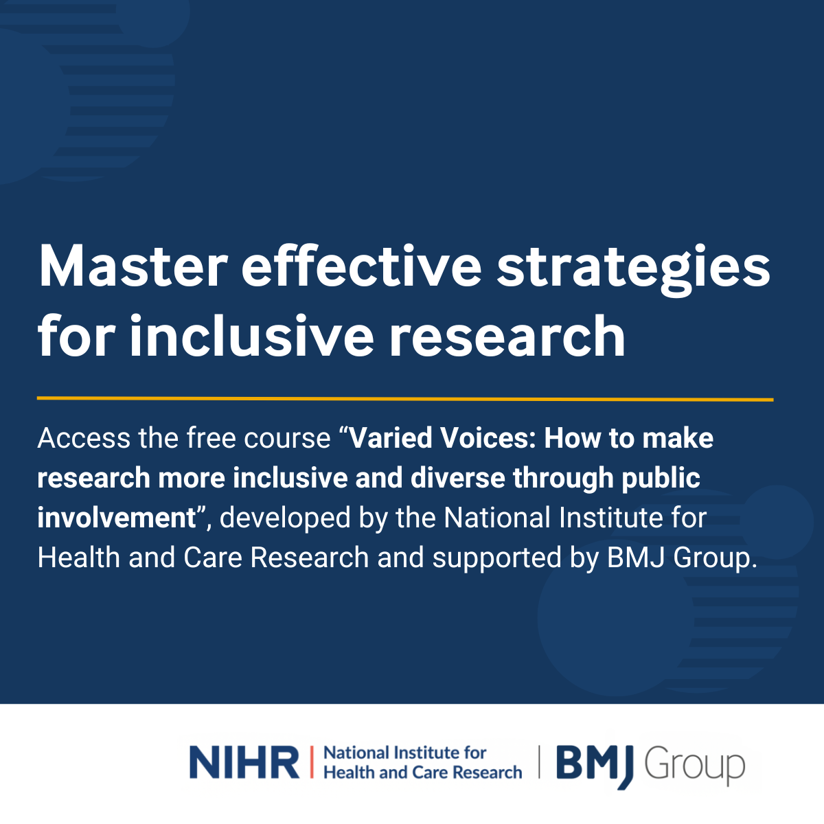 Varied voices course