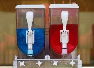 slush ice drinks marketed to children