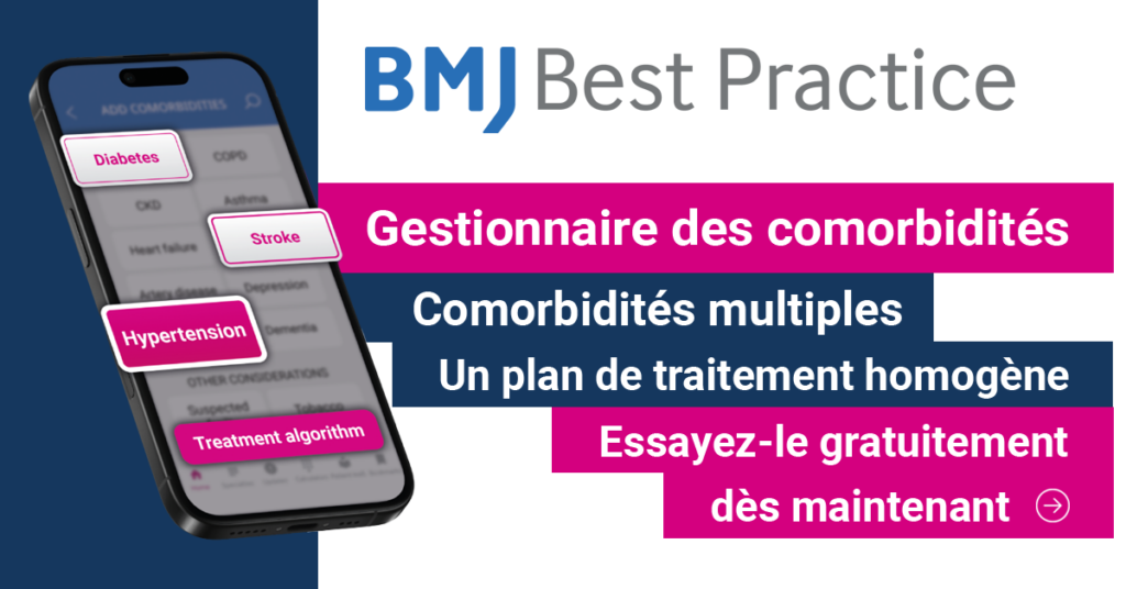 BMJ Best Practice Comorbidities 1200×628 French - BMJ Group - BMJ Group LinkedIn advert